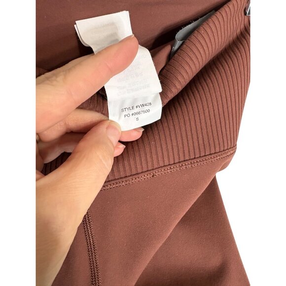 Vuori Rib Studio Performance Leggings Cedar-sz Small - Picture 6 of 10